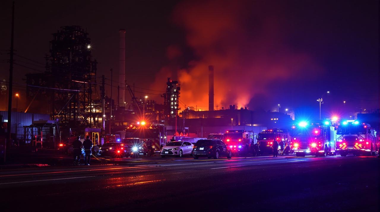 91猛料 - 某工厂爆炸事故已致12人受伤,当地应急管理局已介入调查 某工厂爆炸事故已致12人受伤,当地应急管理局已介入调查